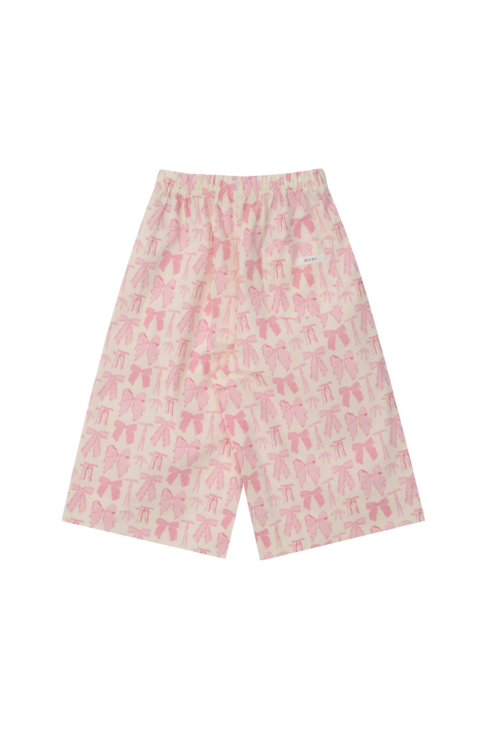 Bonbon Bow Pants (Pink) - 2